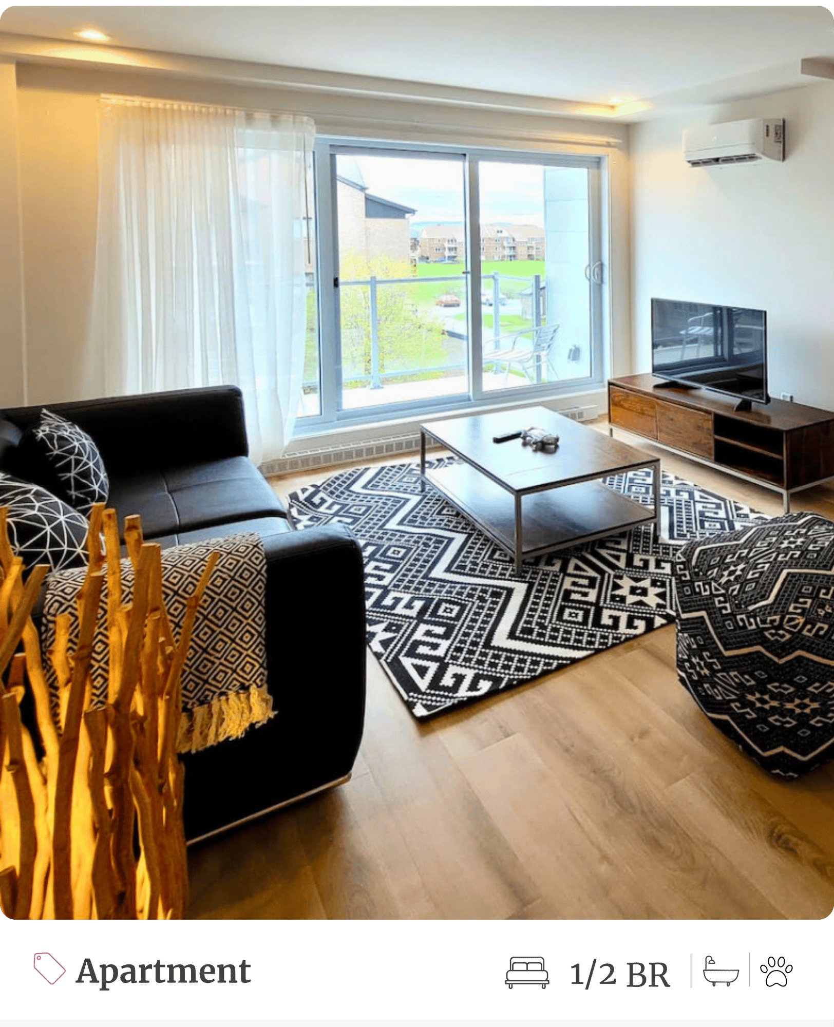 Fully furnished apartments in BLUM