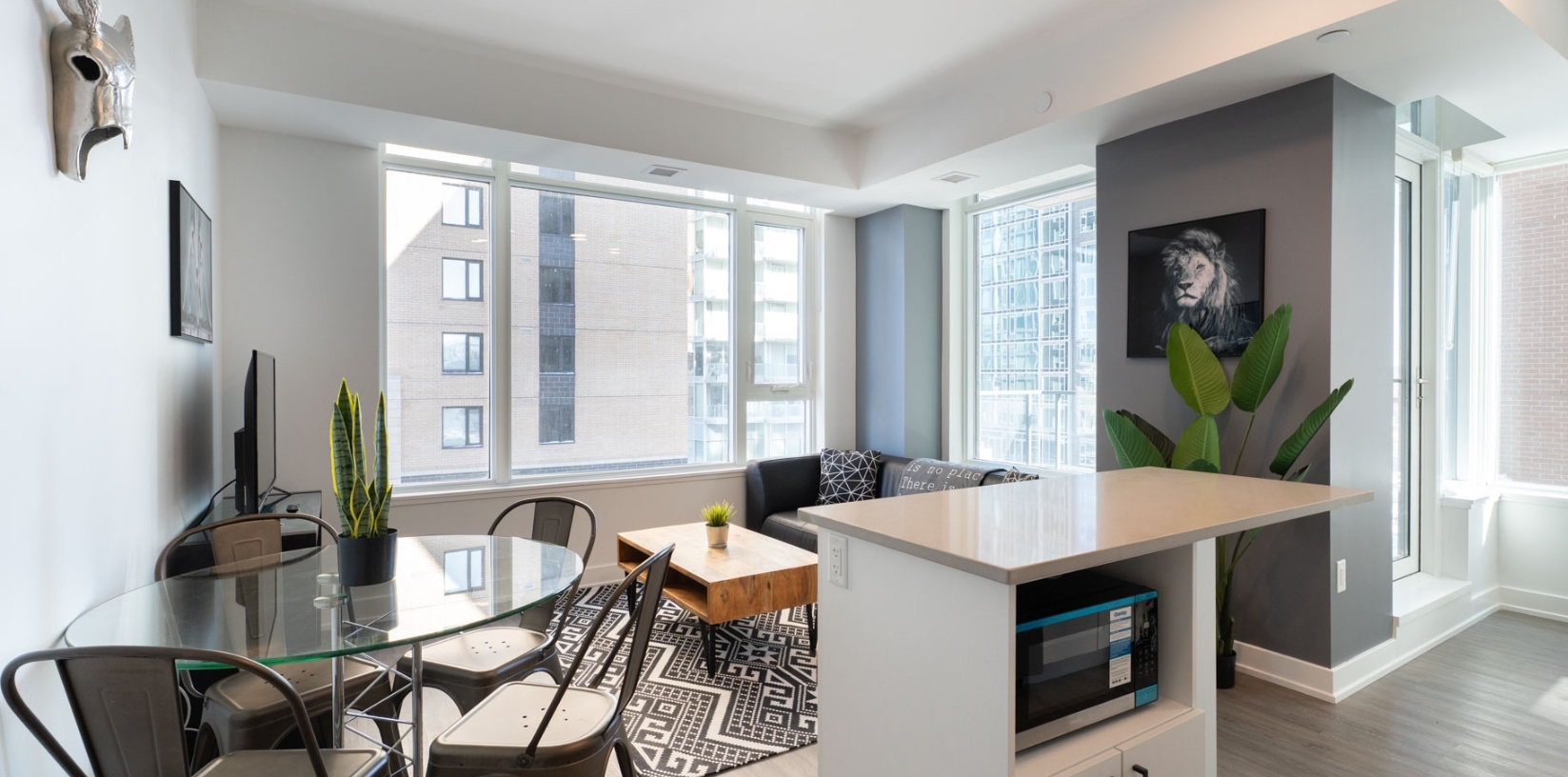 Fully furnished apartments and studios High-speed Wi-Fi Fully equipped kitchens Private balconies with amazing views in  Ottawa